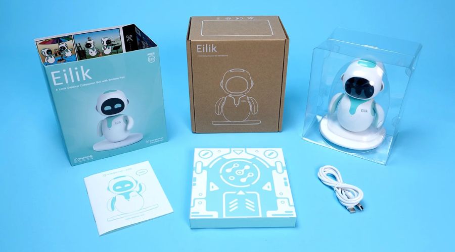 Eilik Robot หุ่นยนต์จิ๋วน่ารัก ตัวป่วน สุดกวนประจำโต๊ะคอม